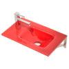 Lavabo Top rojo Ref.: 7035